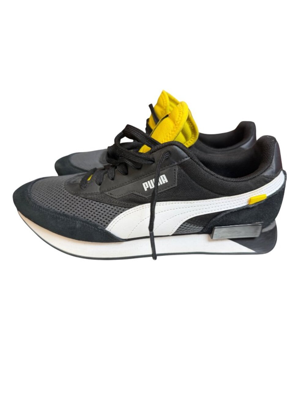 Puma Borussia Dortmund BVB 09 Mens Sneakers Black/Yellow Size 11.5 US